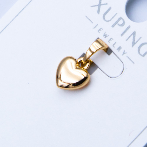 Кулон Xuping№914  6х6мм серце на жовтому металі 18к куплю оптом медзолото кулони хрестики