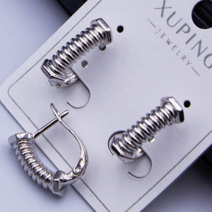 Сережки Xuping№358  h-15мм  отвертки куплю оптом біжутерію Xuping 18к